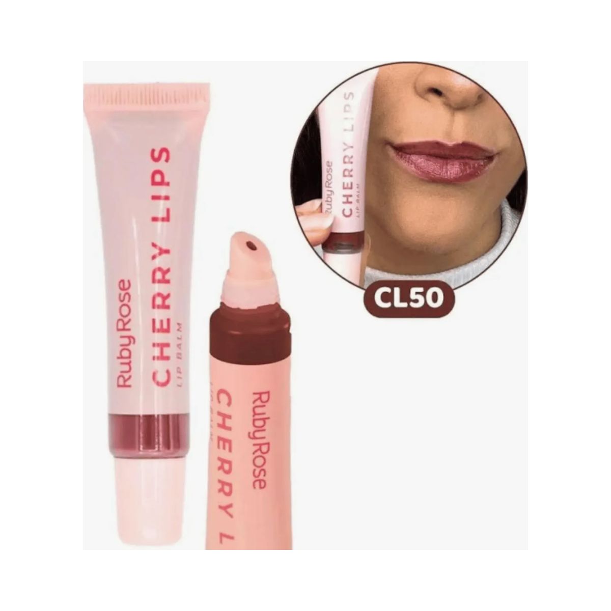 LIP BALM RUBY ROSE CHERRY LIPS CL50 HB-L6503-5