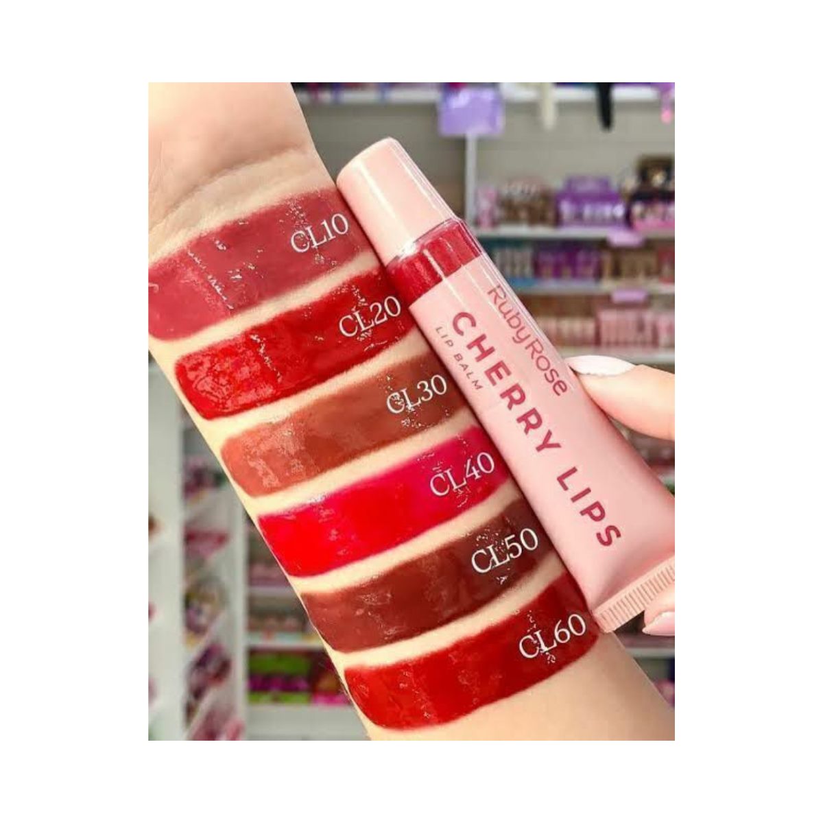 LIP BALM RUBY ROSE CHERRY LIPS CL50 HB-L6503-5