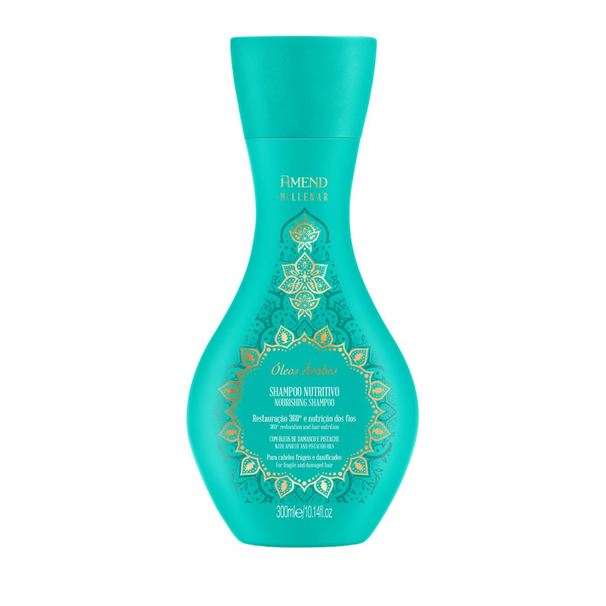 SHAMPOO NUTRITIVO MILLENAR ÓLEOS ÁRABES AMEND 300ML