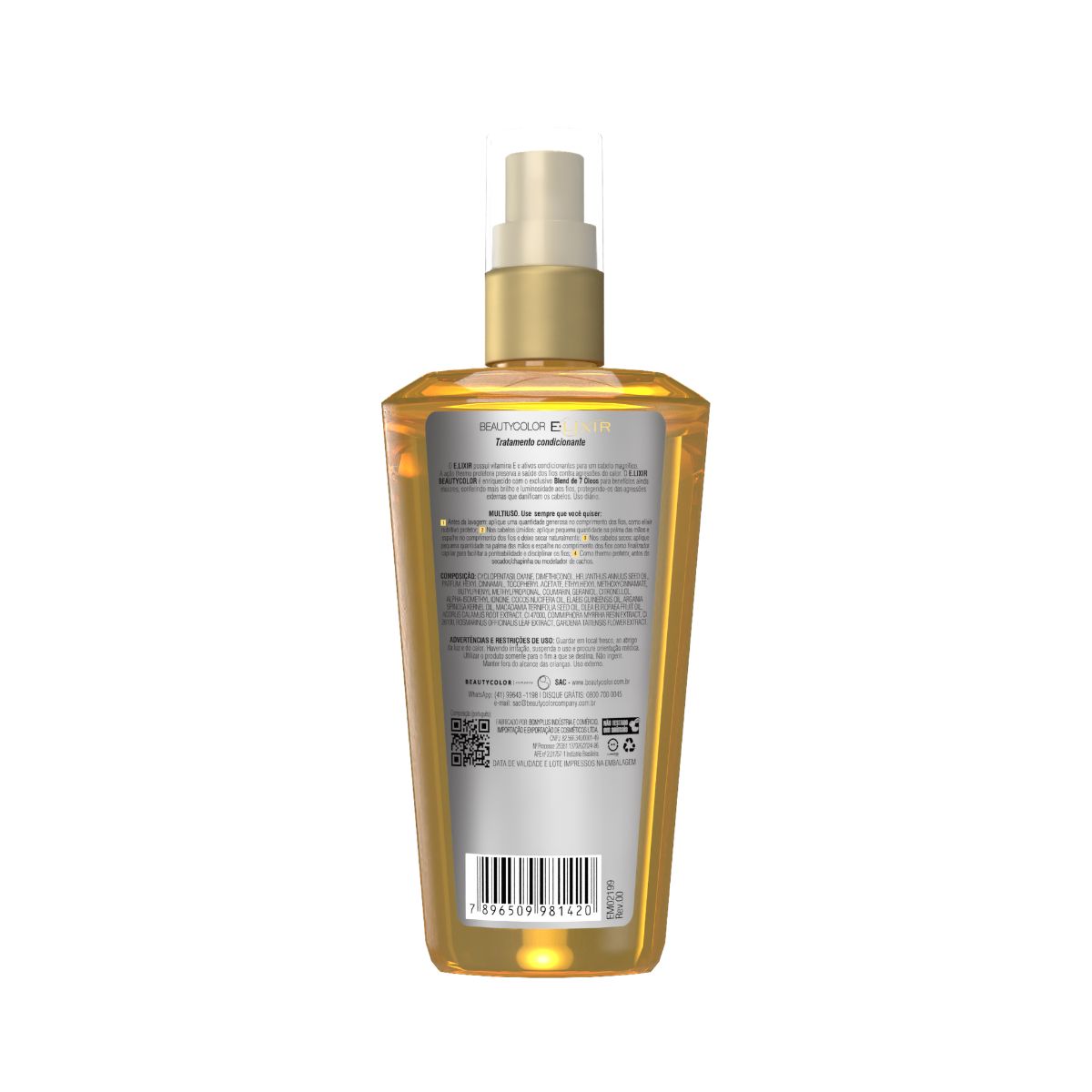 ELIXIR ÓLEO NUTRITIVO BLEND 7 ÓLEOS BEAUTY COLOR 100ML