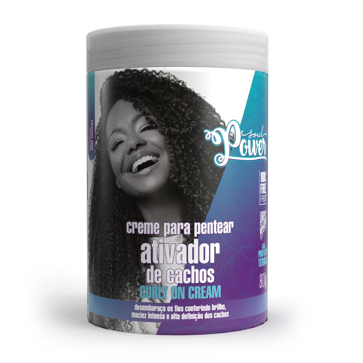 CREME PARA PENTEAR CURLY ON CREAM SOUL POWER 800G