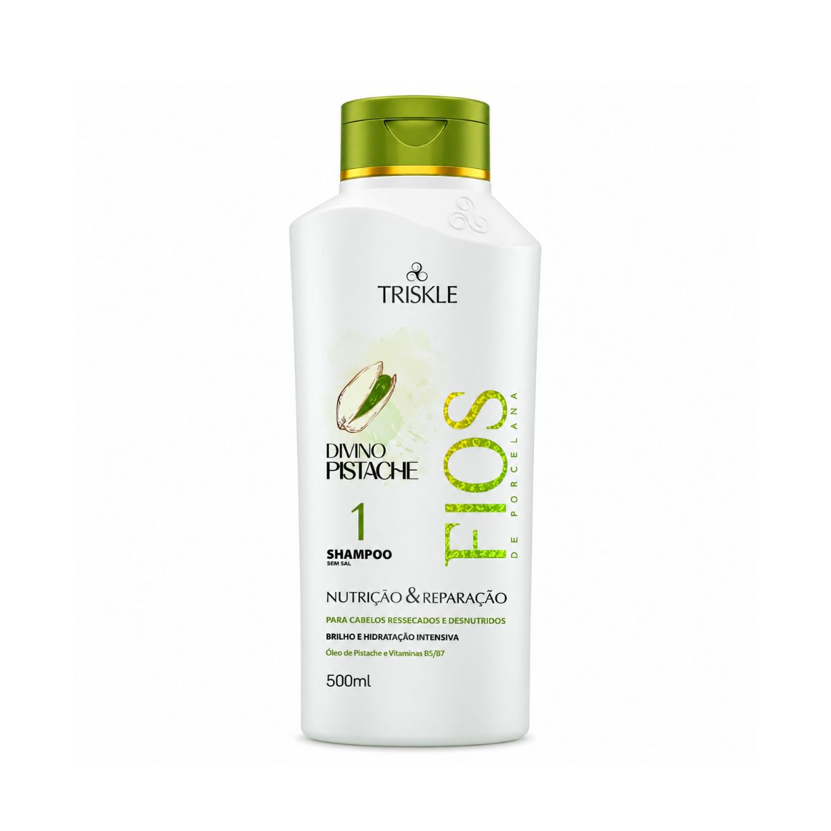 SHAMPOO FIOS DIVINO PISTACHE TRISKLE 500ML