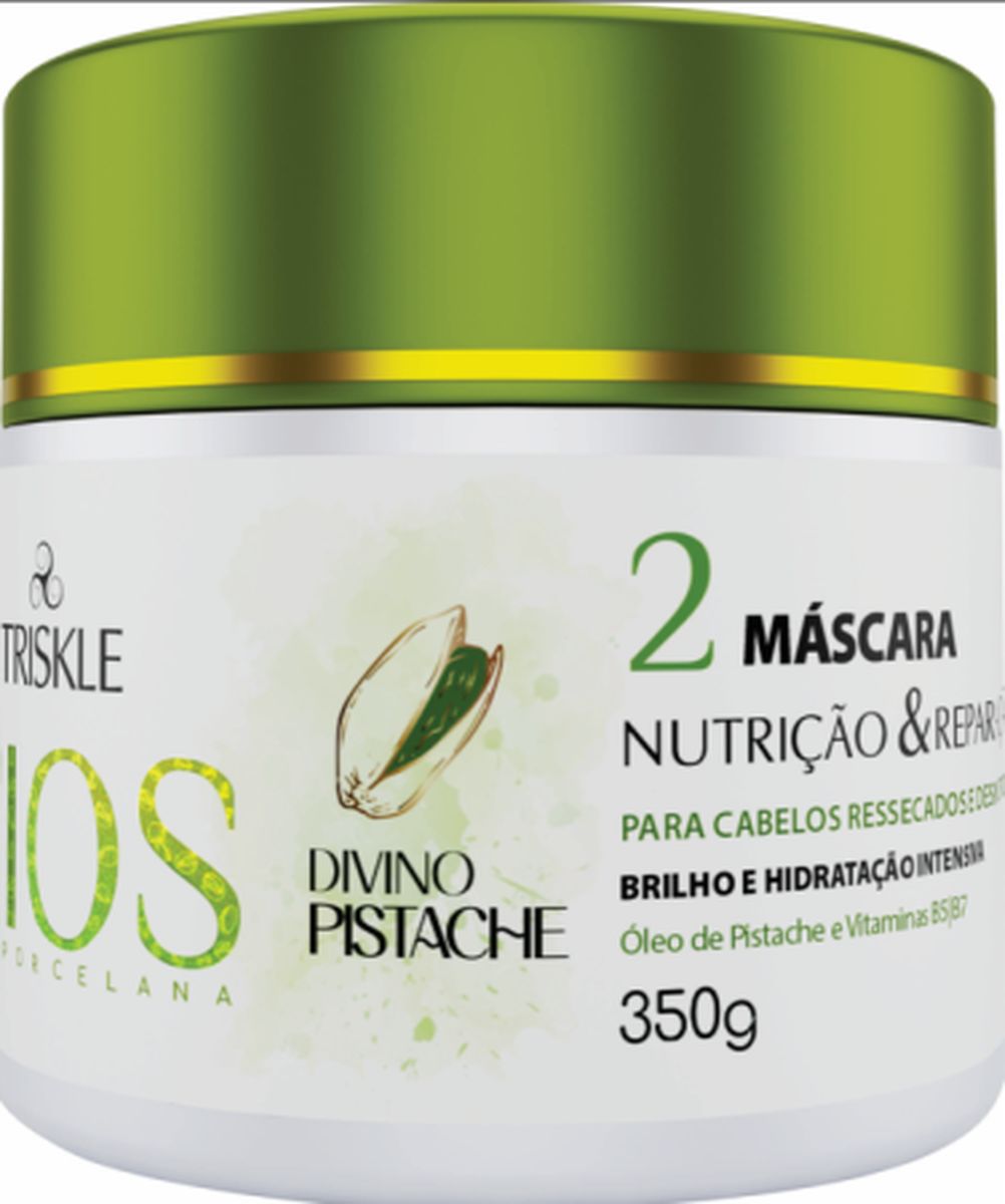 MÁSCARA FIOS DIVINO PISTACHE TRISKLE 350G