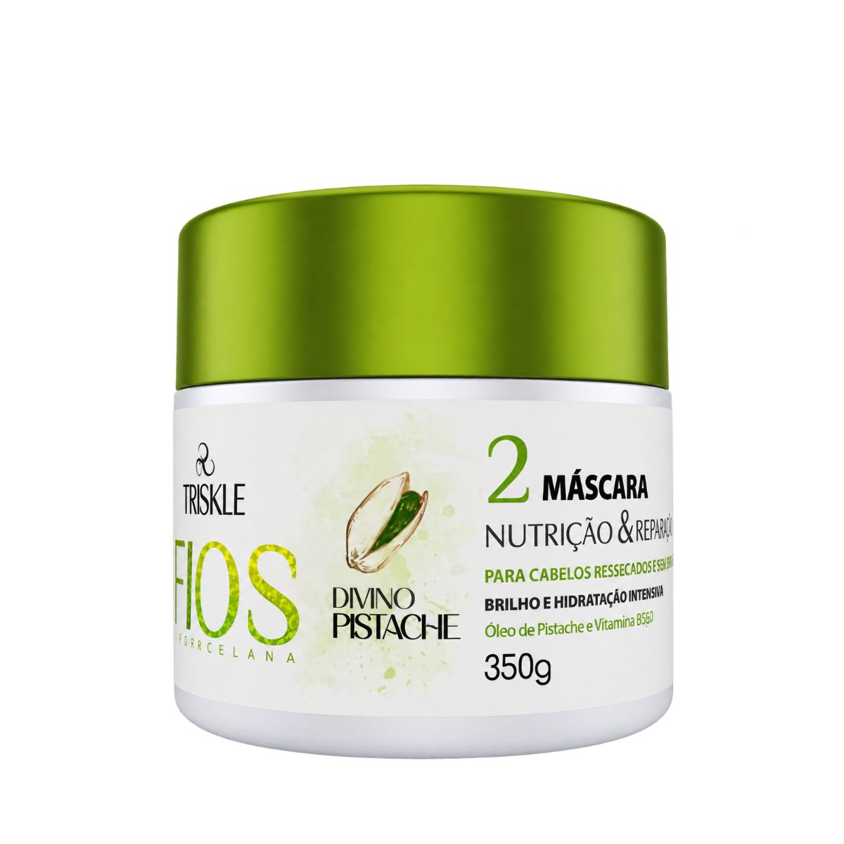 MÁSCARA FIOS DIVINO PISTACHE TRISKLE 350G