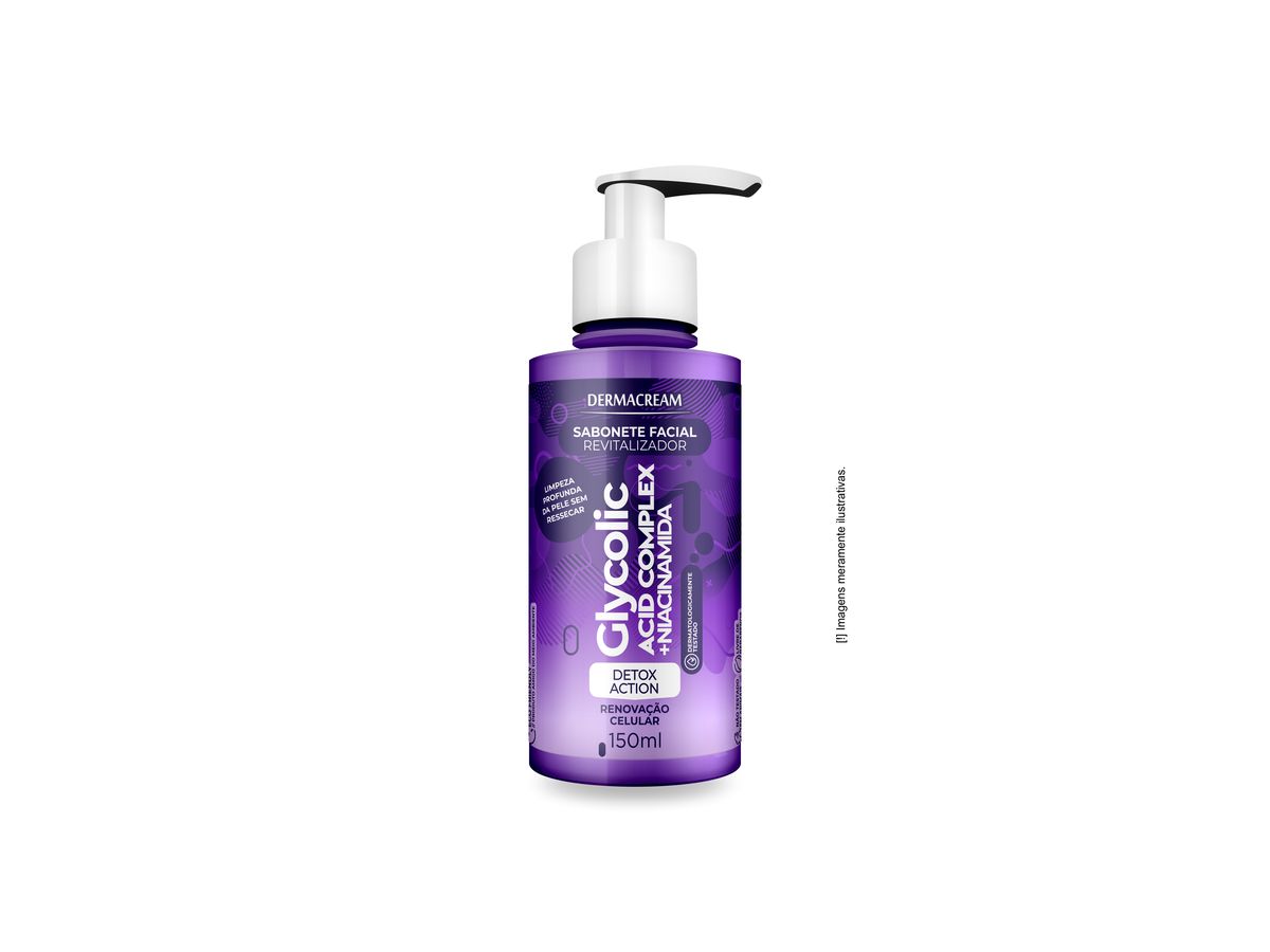 SABONETE FACIAL GLYCOLIC COMPLEX DERMACREAM 150ML