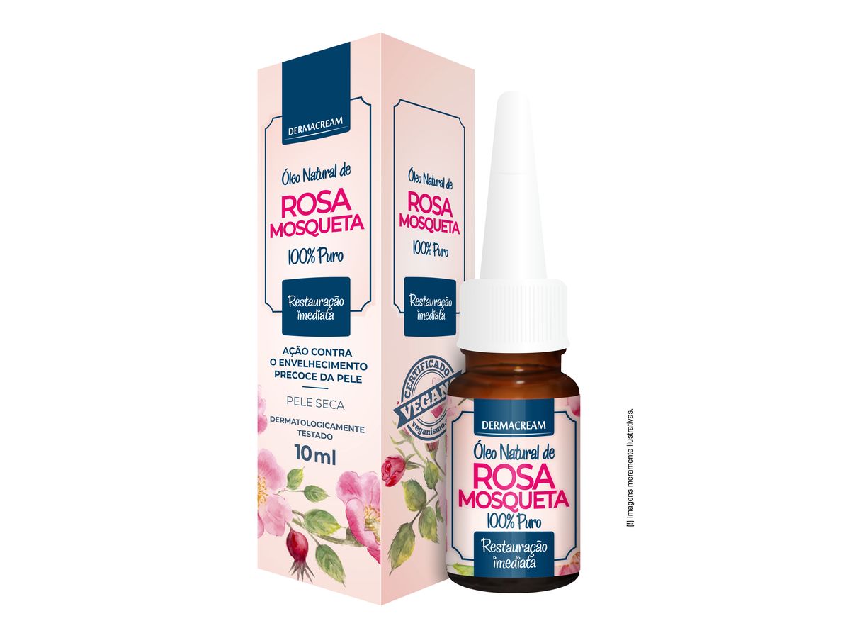 ÓLEO DE ROSA MOSQUETA DERMACREAM 10ML