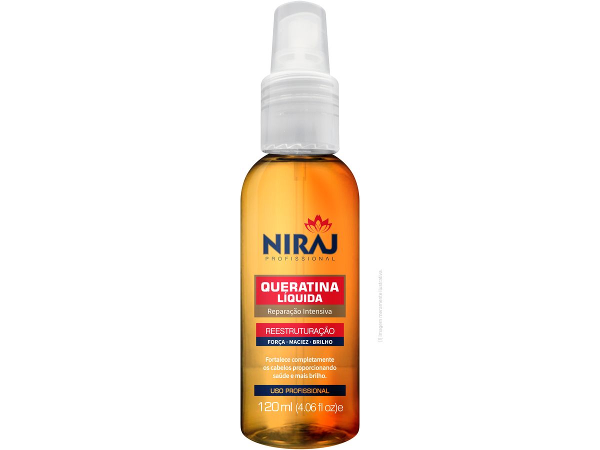 QUERATINA LÍQUIDA NIRAJ 120ML