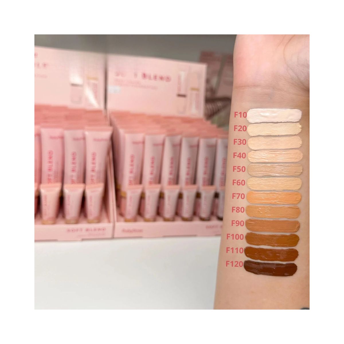 BASE RUBY ROSE LIQ SOFT BLEND F120 HBM301-12