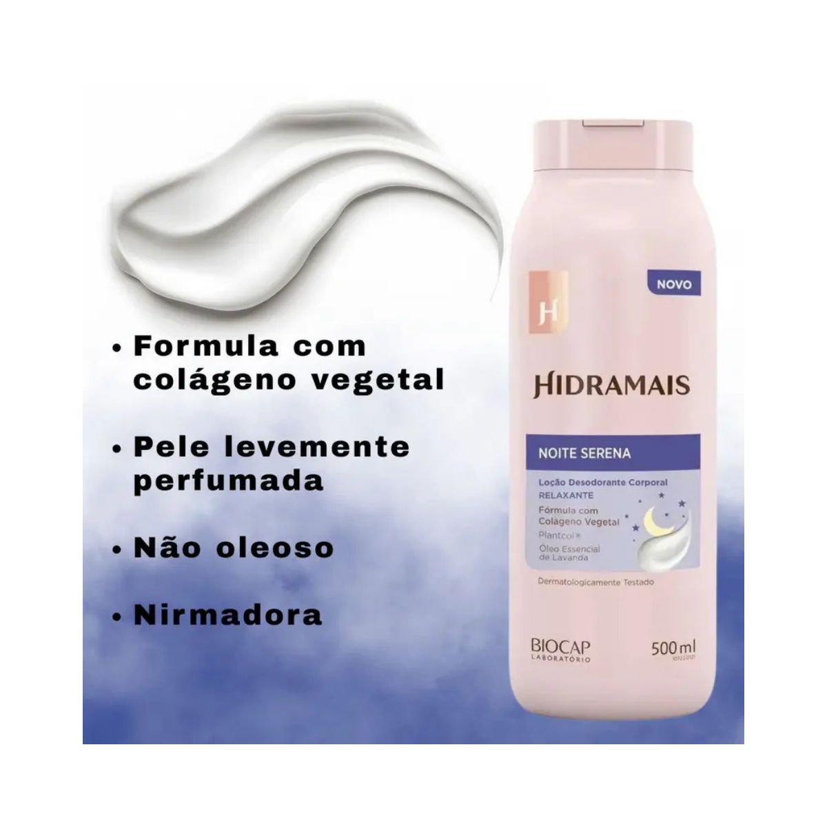 LOÇÃO HIDRATANTE CORPORAL NOITE SERENA HIDRAMAIS 500ML
