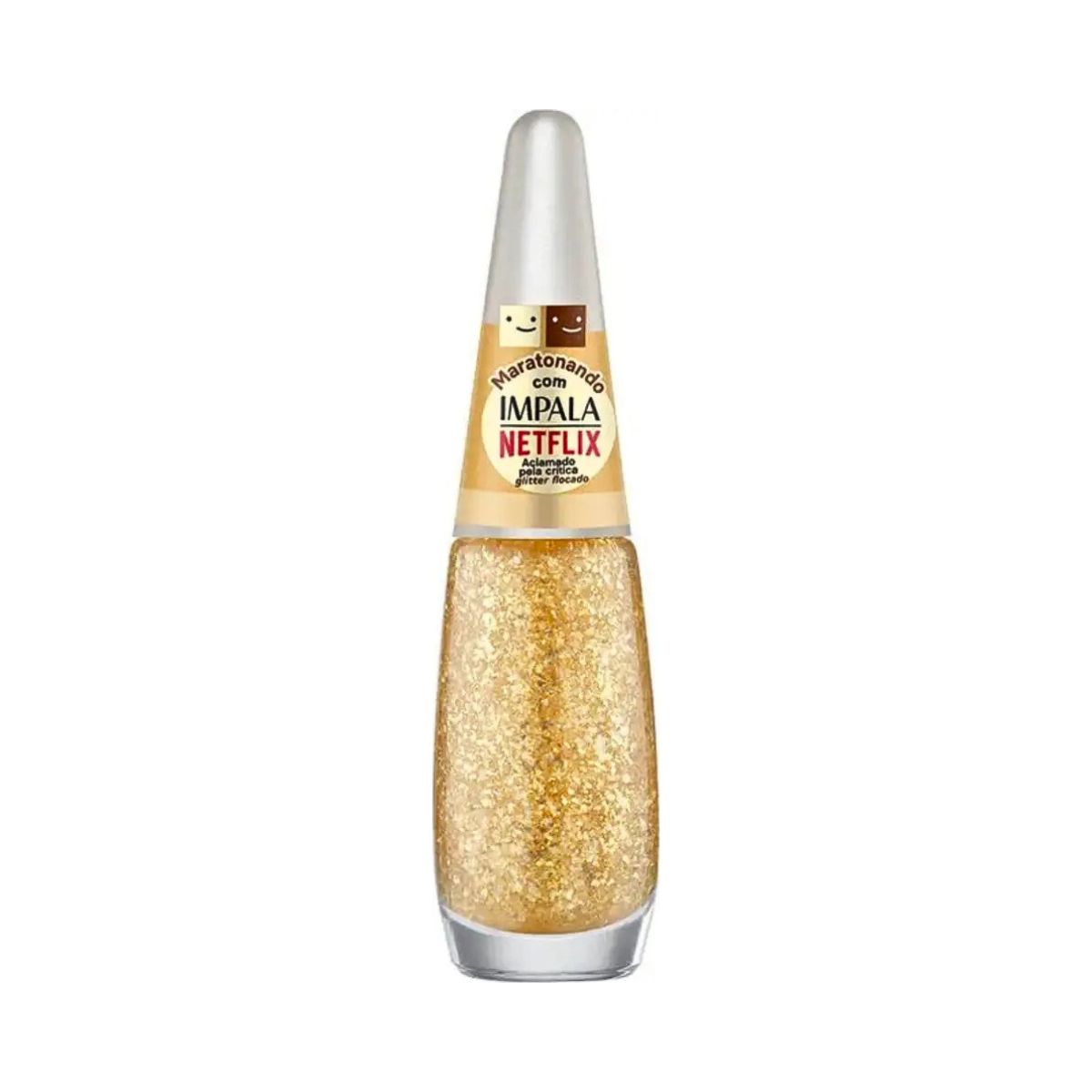 ESMALTE MARATONANDO GLITTER FLOCADO ACLAMADO PELA CRITICA IMPALA