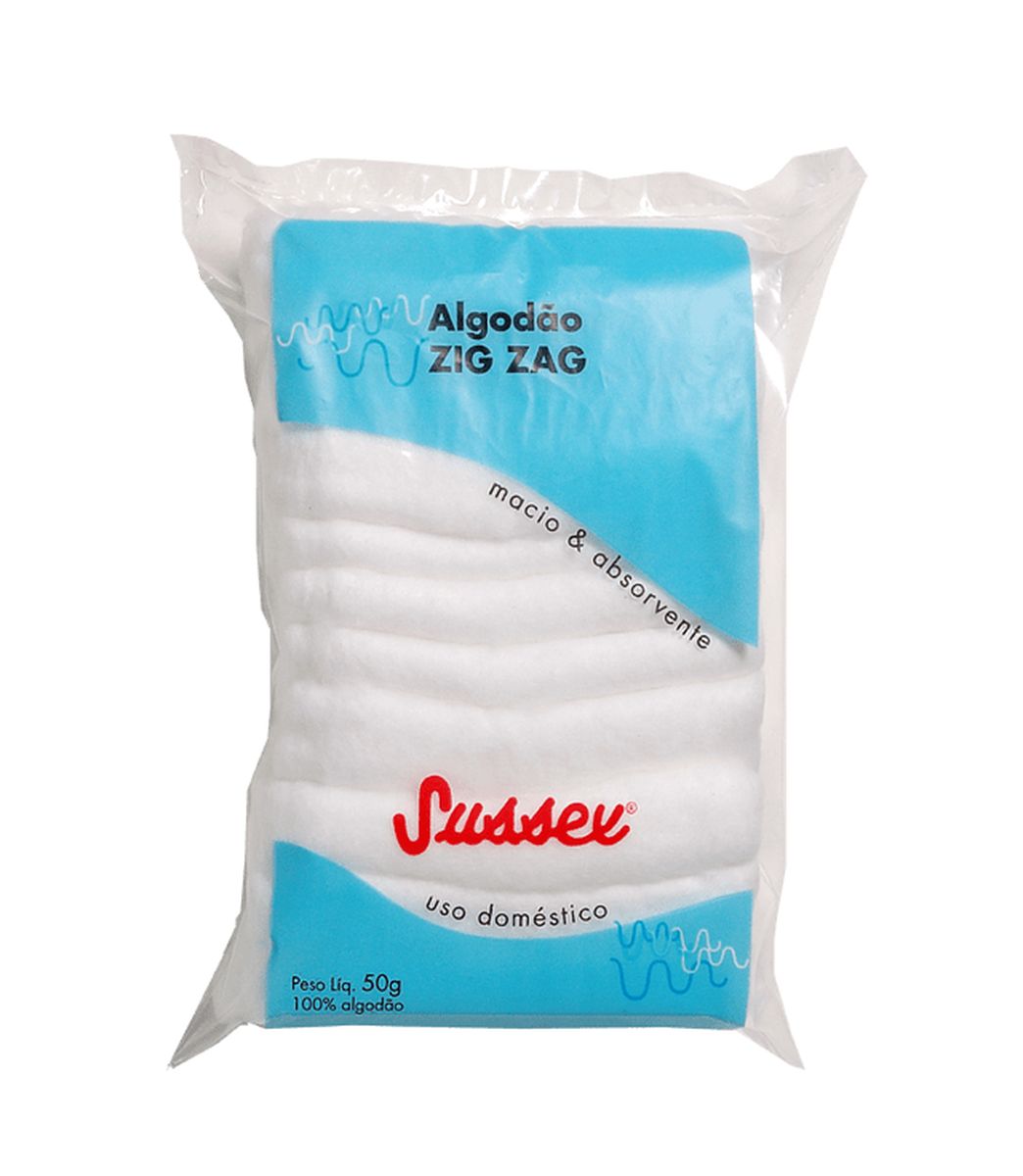 ALGODÃO ZIG ZAG SUSSEX 50G