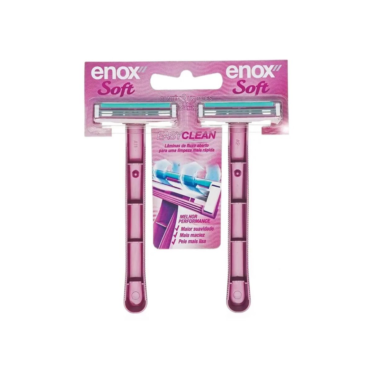 APARELHO BARBEAR FEMININO SOFT COM 2 ENOX 1751
