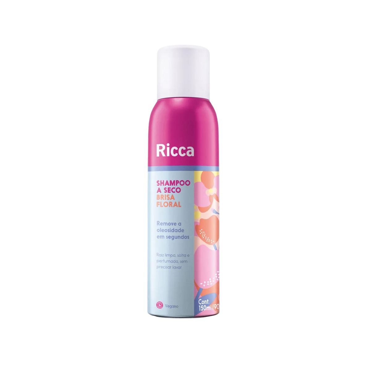 SHAMPOO A SECO BRISA FLORAL RICCA 150ML 2842