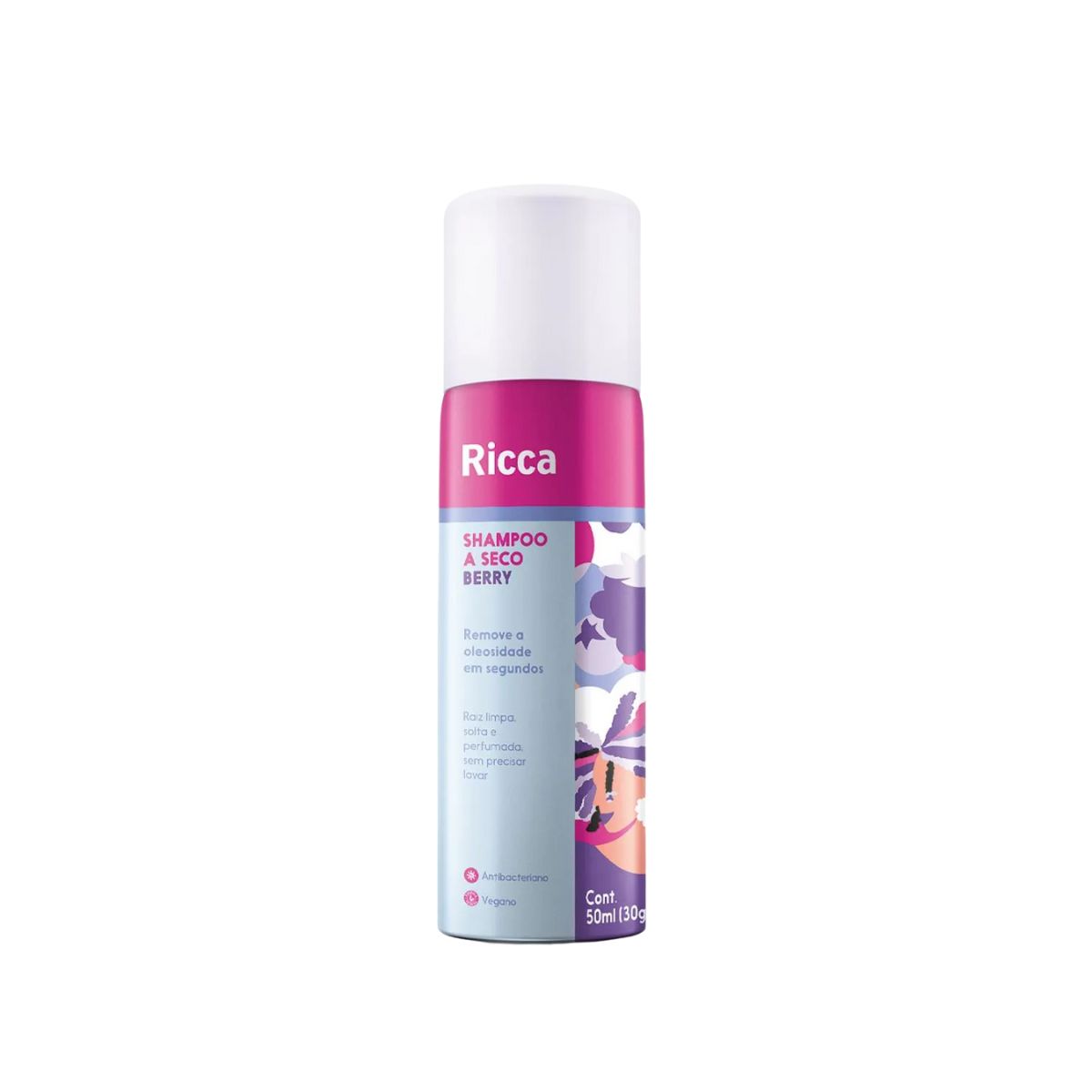 SHAMPOO A SECO BERRY RICCA 50ML 2843