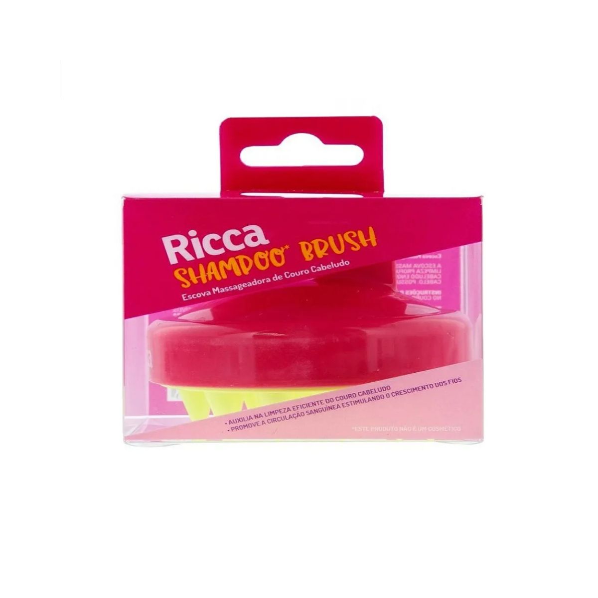 ESCOVA MASSAGEADORA DO COURO CABELUDO BRUSH RICCA 3432
