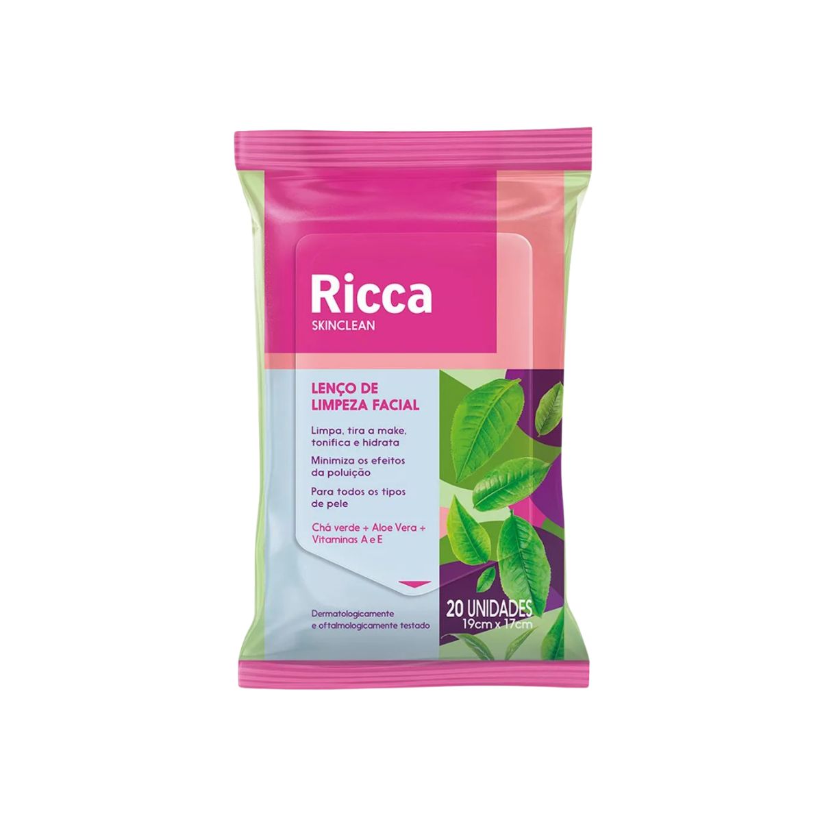 LENÇO REMOVEDOR DE MAQUIAGEM RICCA 3712