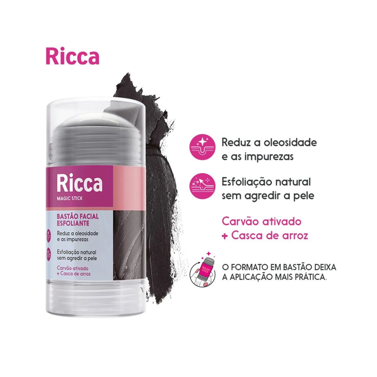 BASTÃO ESFOLIANTE FACIAL RICCA 3781