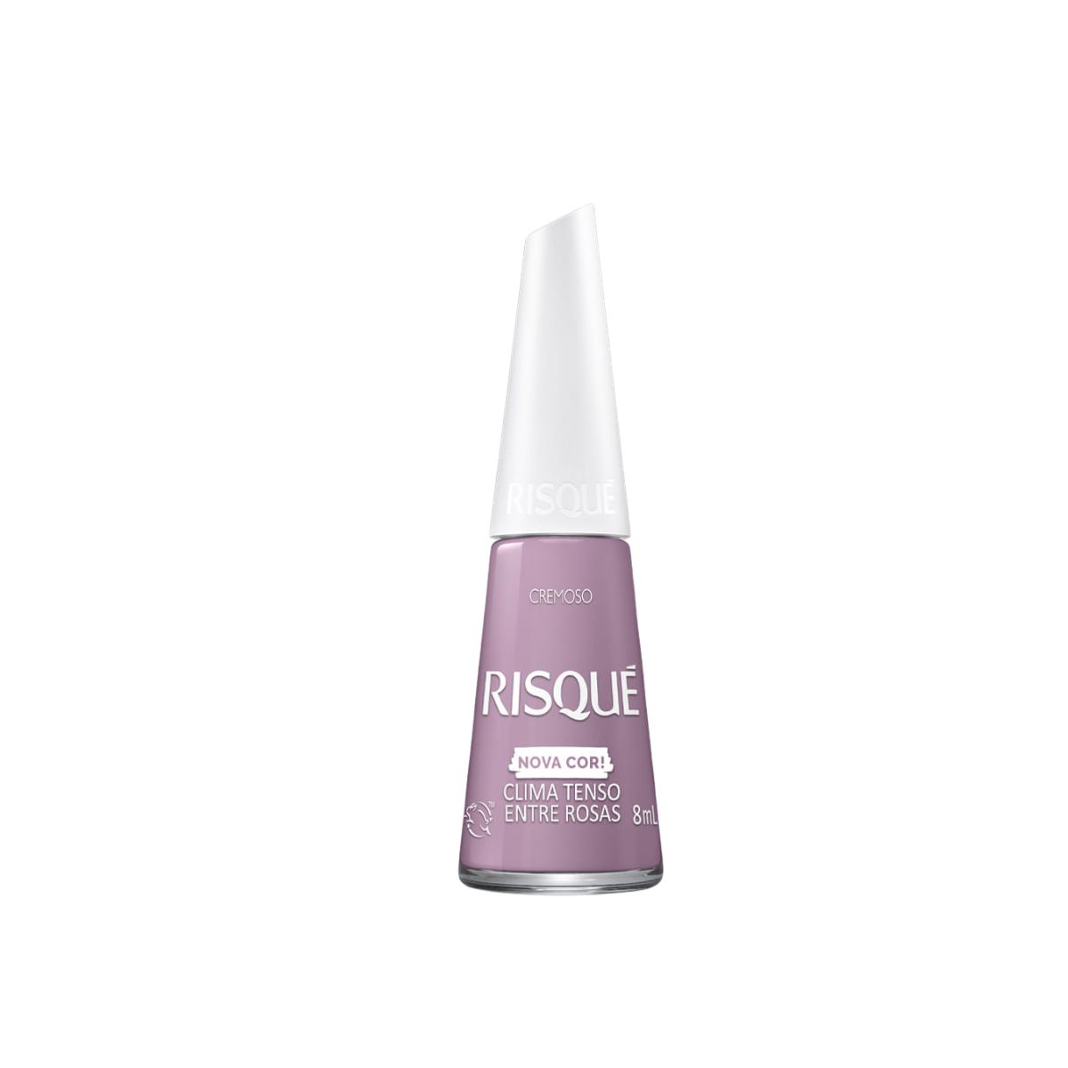 ESMALTE CREMOSO CLIMA TENSO ENTRE ROSAS RISQUE 8ML