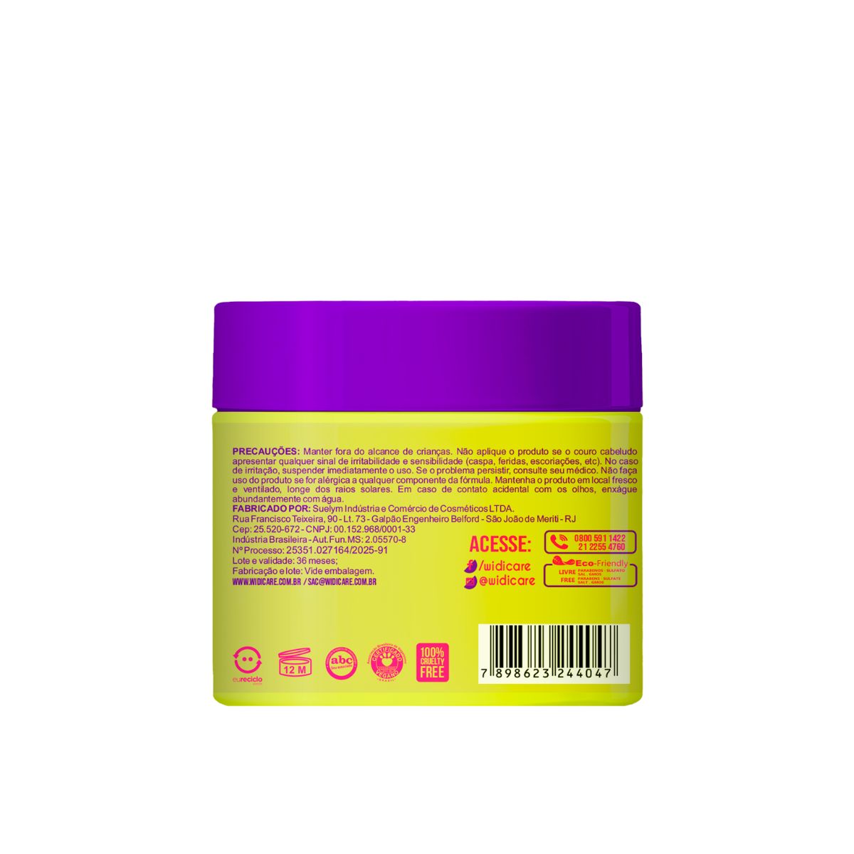 PHYTOMANGA BUTTER OIL ULTRA NUTRITIVA AÇÃO CONDICIONANTE WIDI CARE 300G