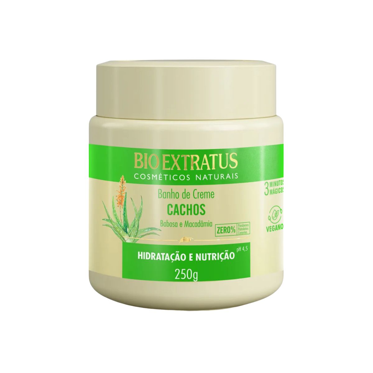 BANHO DE CREME CACHOS BIO EXTRATUS 250G