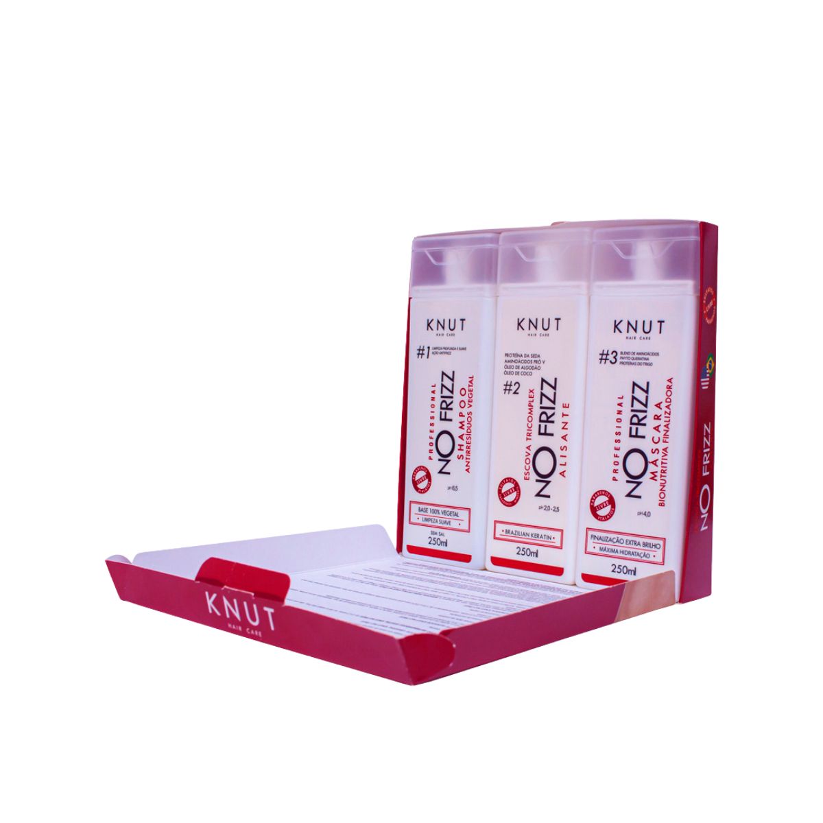 KIT ESCOVA PROGRESSIVA NO FRIZZ KNUT