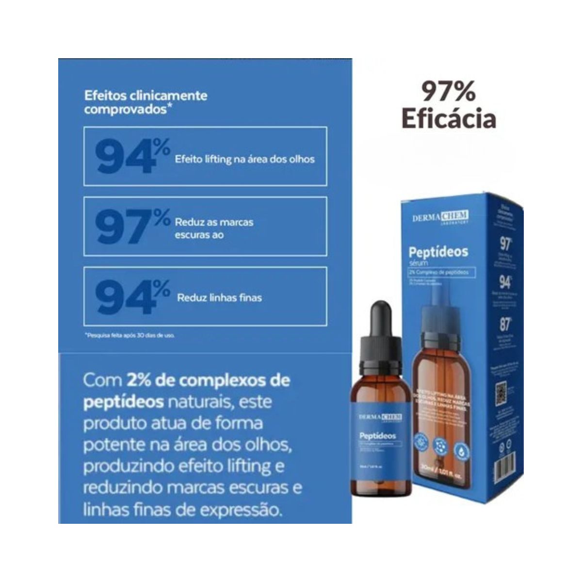 SÉRUM PEPTIDEOS DERMACHEM 30ML