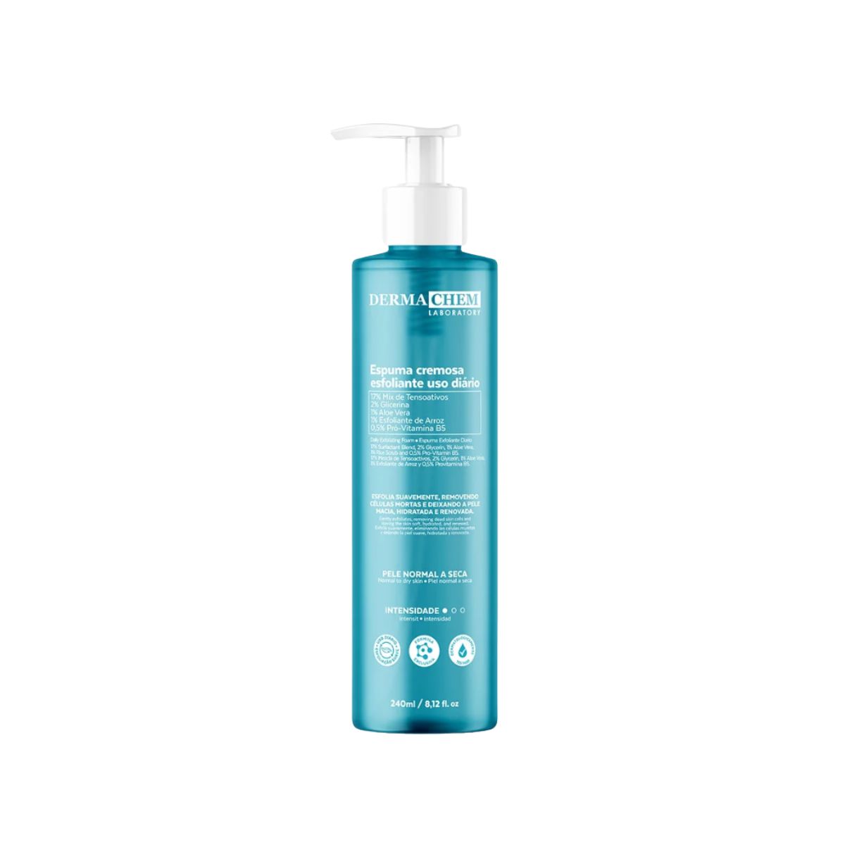 ESPUMA CREMOSA ESFOLIANTE DERMACHEM 240ML