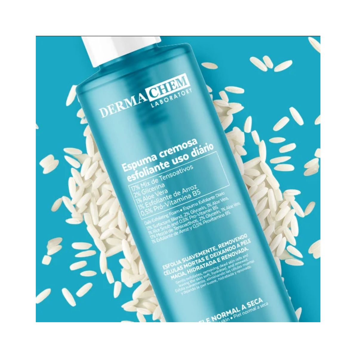 ESPUMA CREMOSA ESFOLIANTE DERMACHEM 240ML