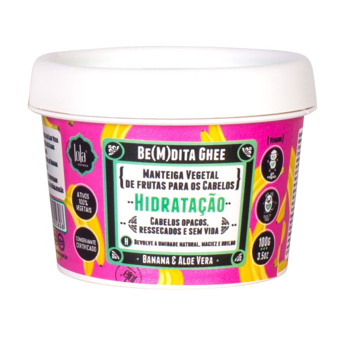 KIT LOLA COSMETICS - TONICO RAPUNZEL + 3 BEMDITA GHEE 100G