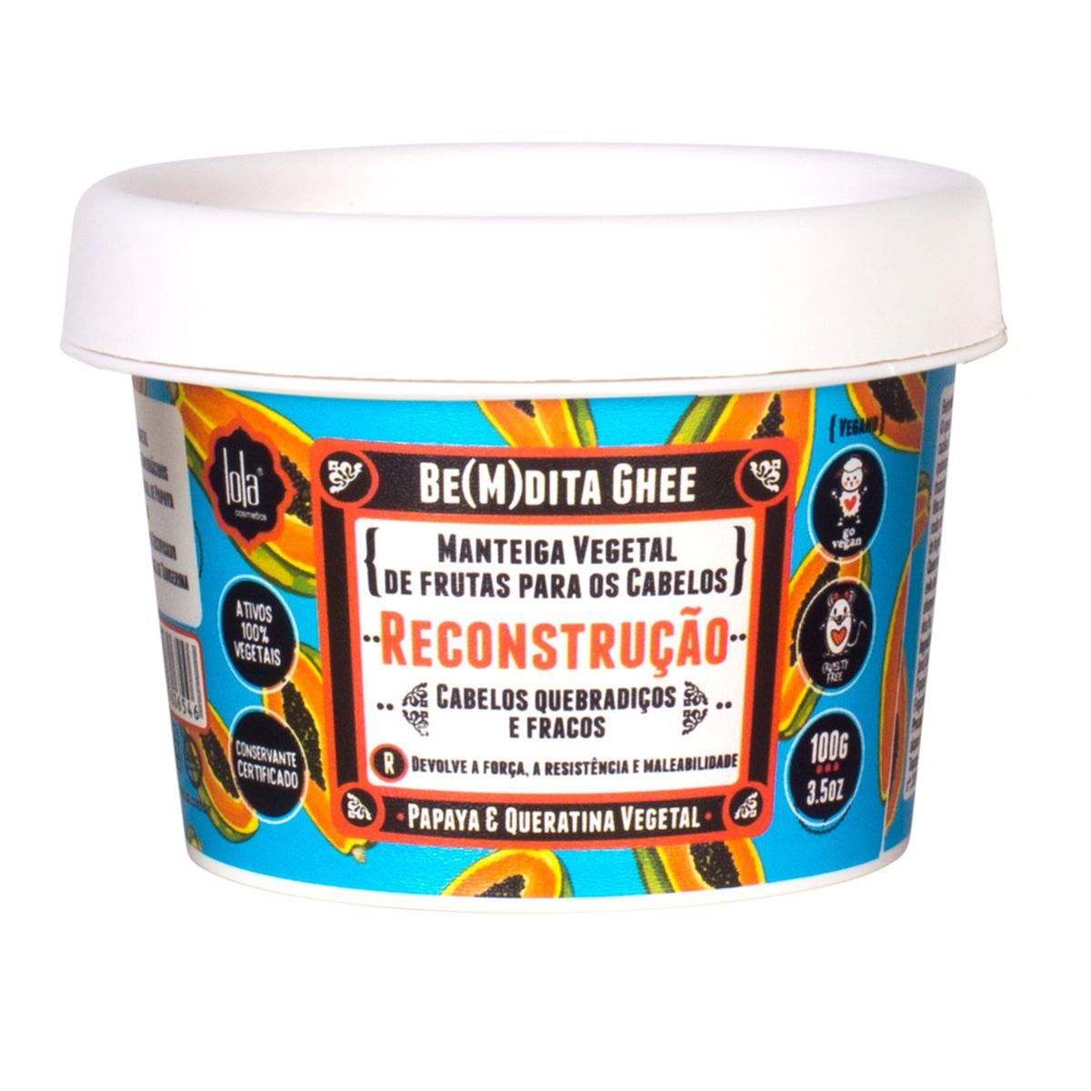 KIT LOLA COSMETICS - TONICO RAPUNZEL + 3 BEMDITA GHEE 100G