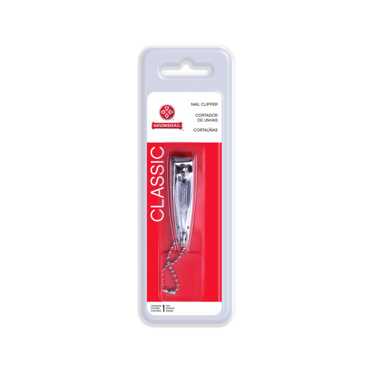 CORTADOR DE UNHA MÃOS CLASSIC MUNDIAL 120BL