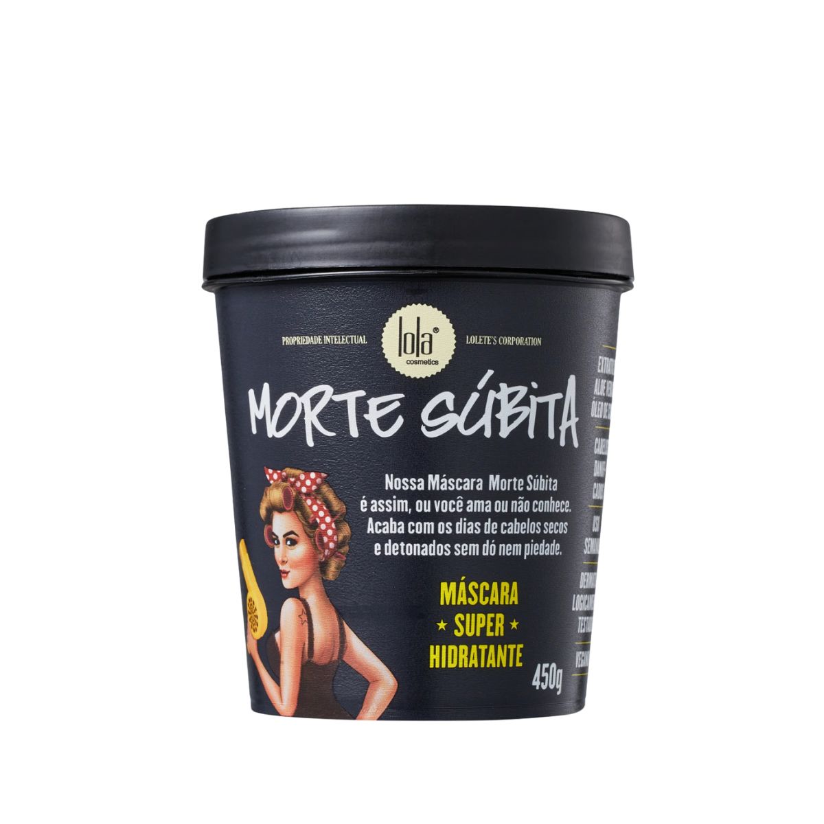 KIT LOLA COSMETICS MÁSCARAS ESPECIAIS - MORTE SÚBITA 450G + DREAM CREAM 200G + D