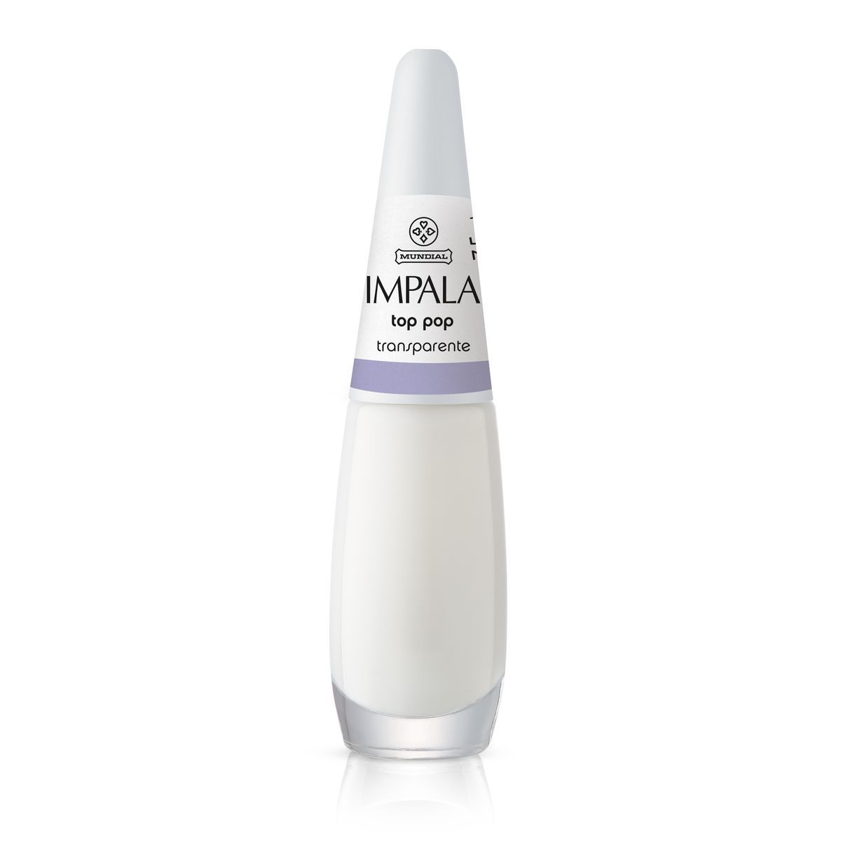KIT ESMALTE TRANSPARENTE TOP POP IMPALA 5 UNIDADES