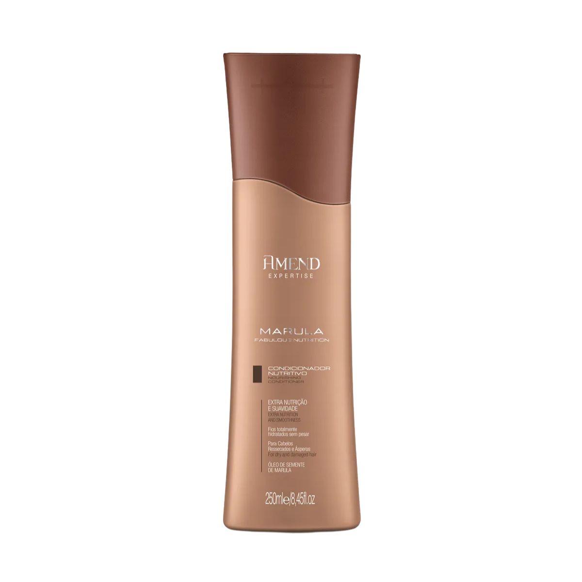KIT AMEND SHAMPOO + CONDICIONADOR MARULA FABULOUS + REPARADOR DE PONTAS GOLD BLA