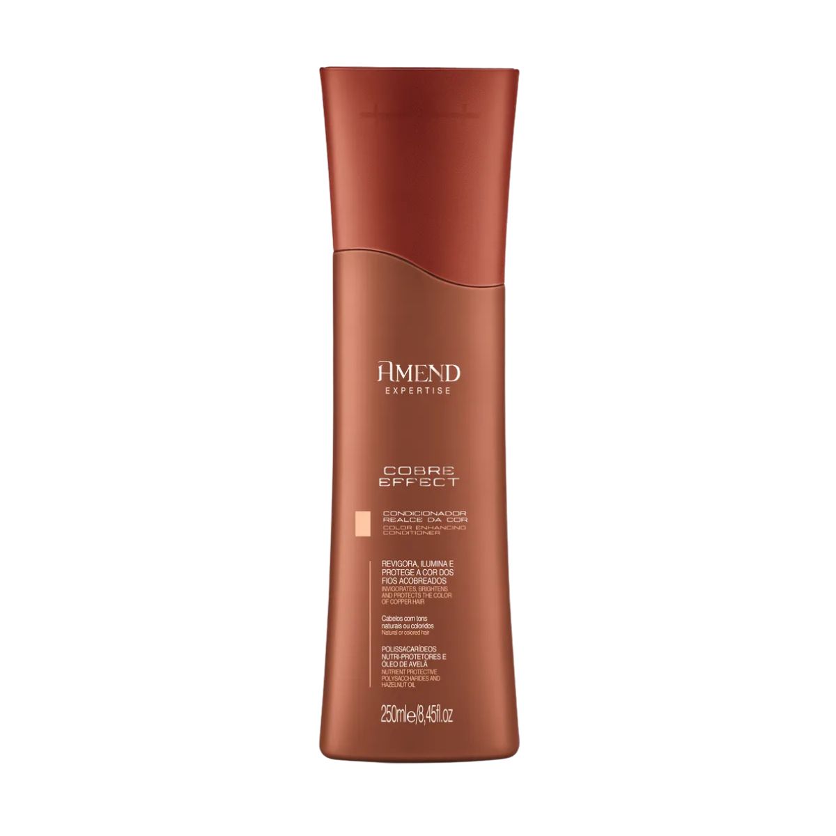 KIT AMEND SHAMPOO + CONDICIONADOR REALCE DA COR COBRE EFFECT + REPARADOR DE PONT