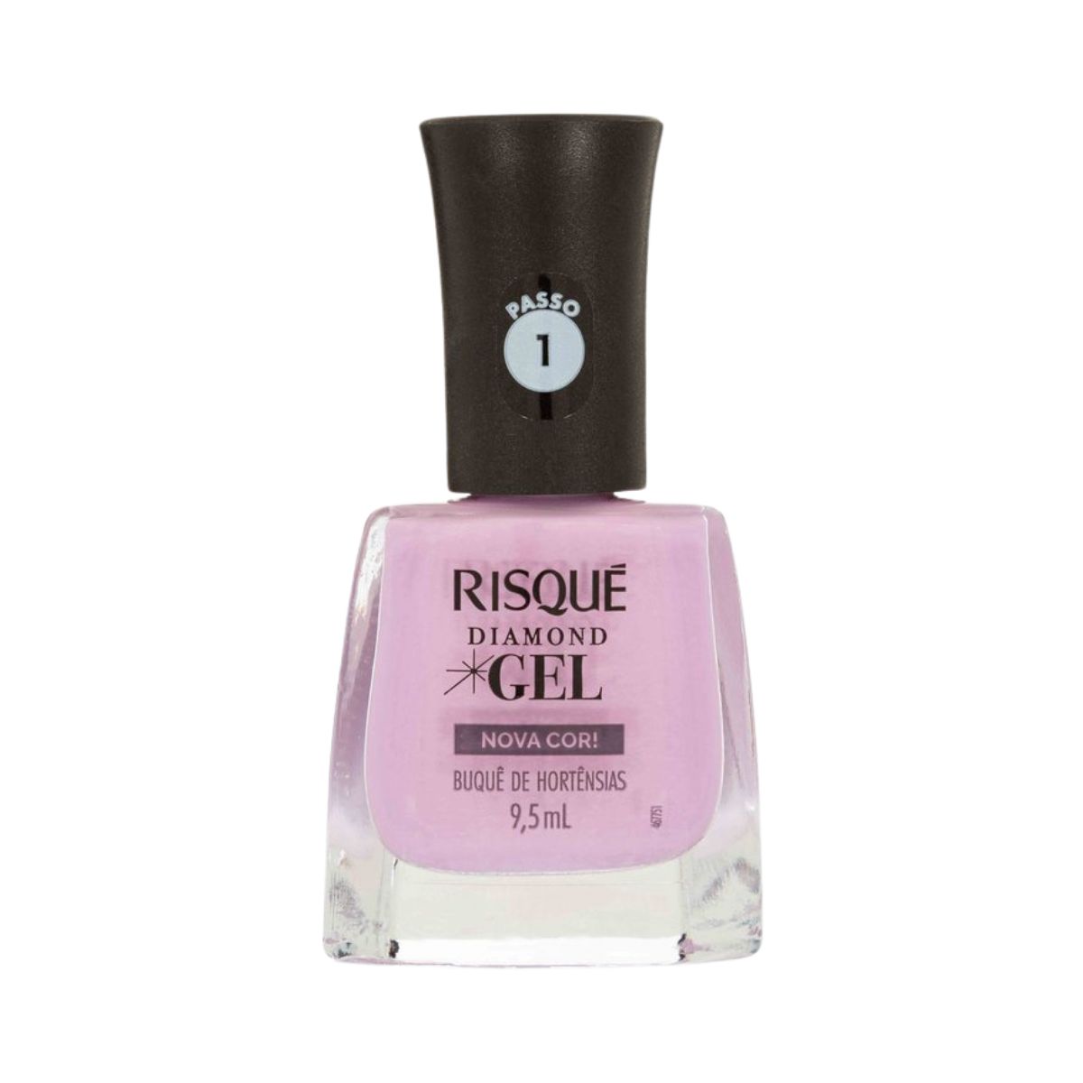 ESMALTE DIAMOND GEL CREMOSO BUQUÊ DE HORTÊNSIAS RISQUÉ 9,5ML