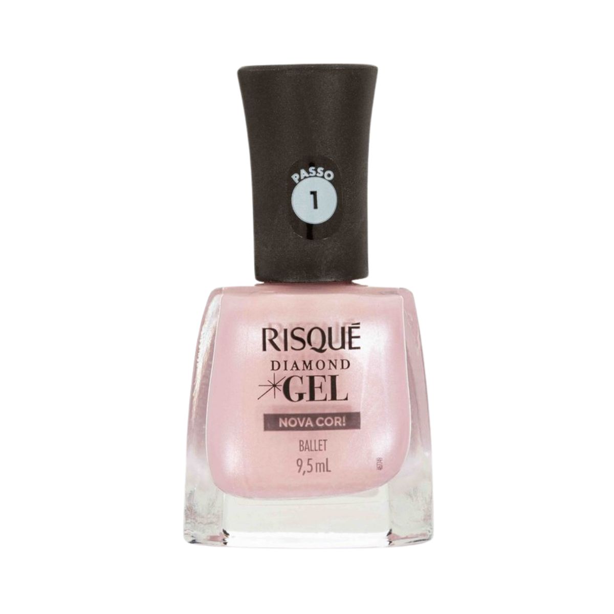 ESMALTE DIAMOND GEL METÁLICO BALLET METÁLICO RISQUÉ 9,5 ML