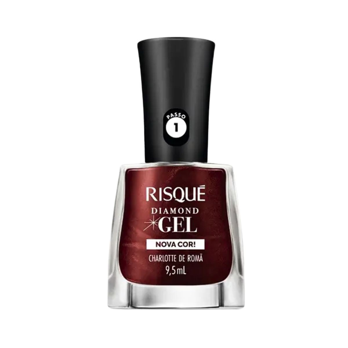 ESMALTE DIAMOND GEL METÁLICO CHARLOTTE DE ROMÃ RISQUÉ 9,5ML