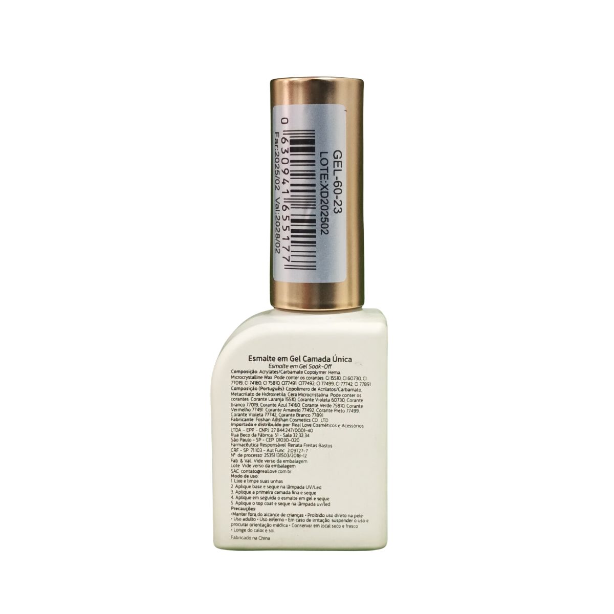 ESM REAL LOVE GEL SOAK OFF 23 10ML