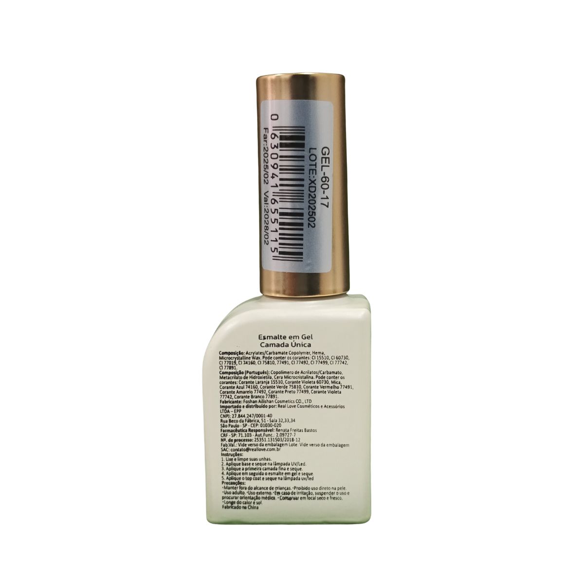 ESM REAL LOVE GEL SOAK OFF 17 10ML