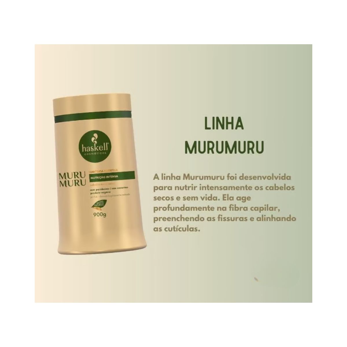 MANTEIGA NUTRITIVA MURUMURU HASKELL 900GR