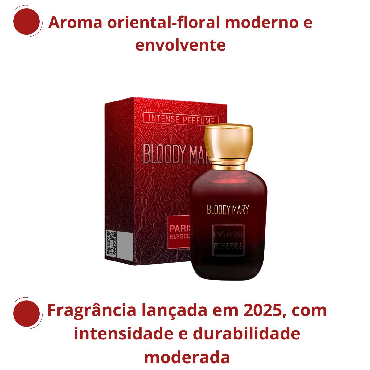 EDT PARIS ELYSEES FEMININO BLOODY MARY 100ML