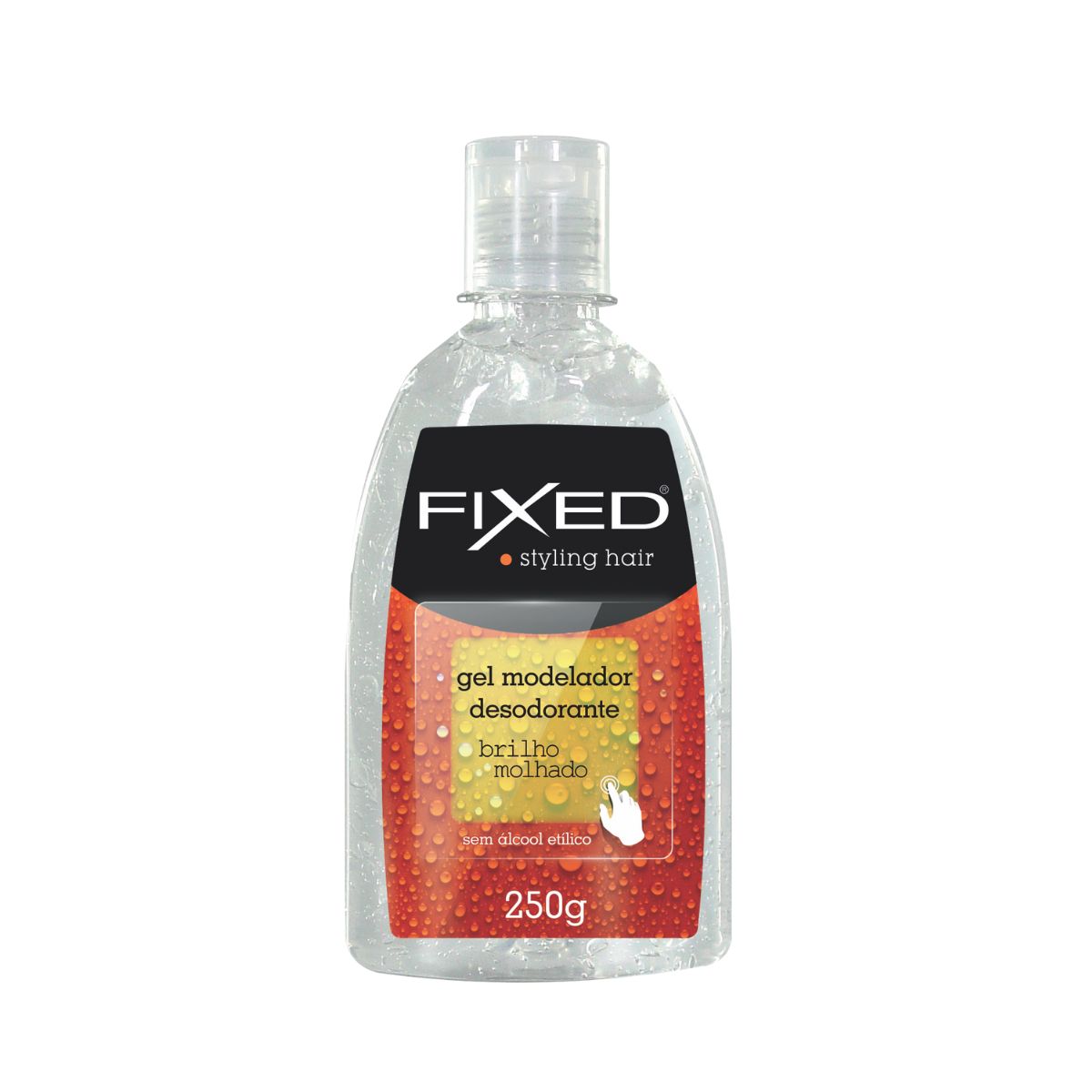 GEL MODELADOR FRASCO INCOLOR FIXED 250G