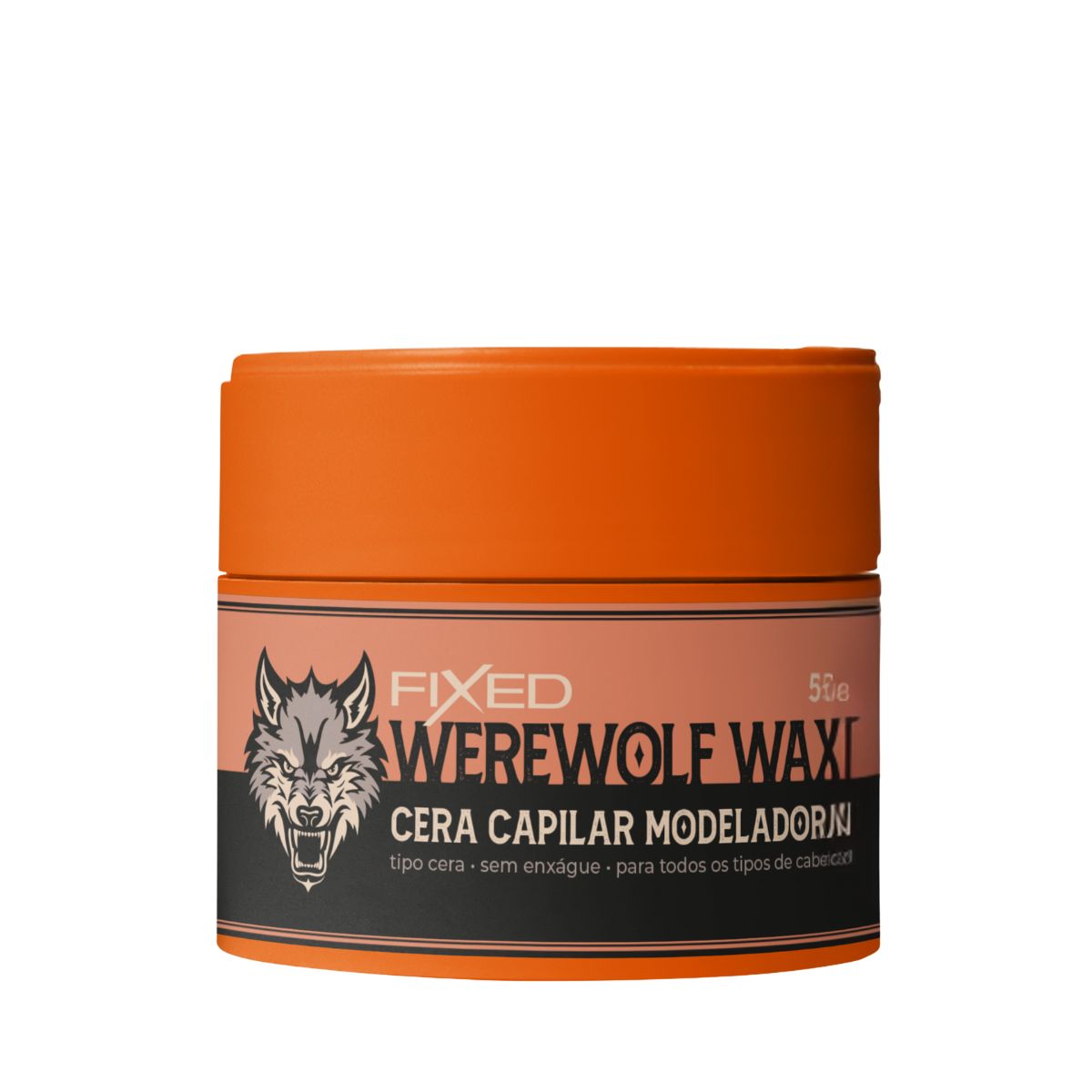 CERA CAPILAR MODELADORA WEREWOLF COM QUERATINA FIXED 55G