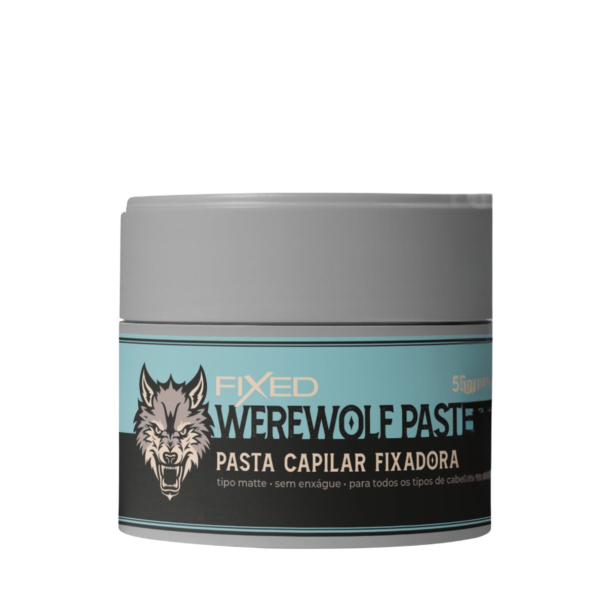 PASTA CAPILAR FIXADORA WEREWOLF COM QUERATINA FIXED 55G