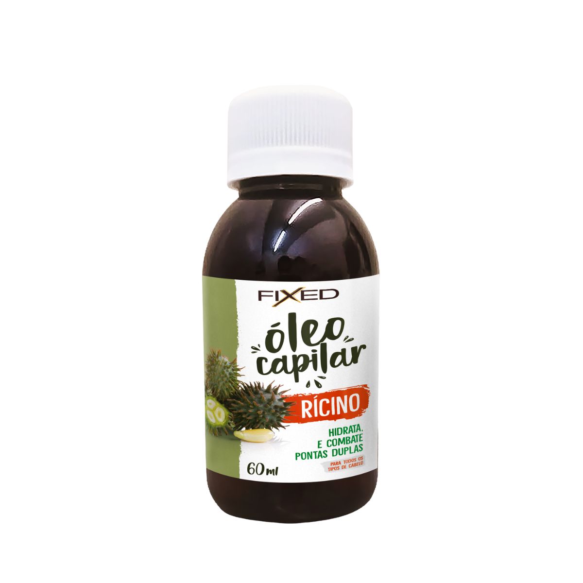 OLEO CAPILAR DE RICINO FIXED 60ML