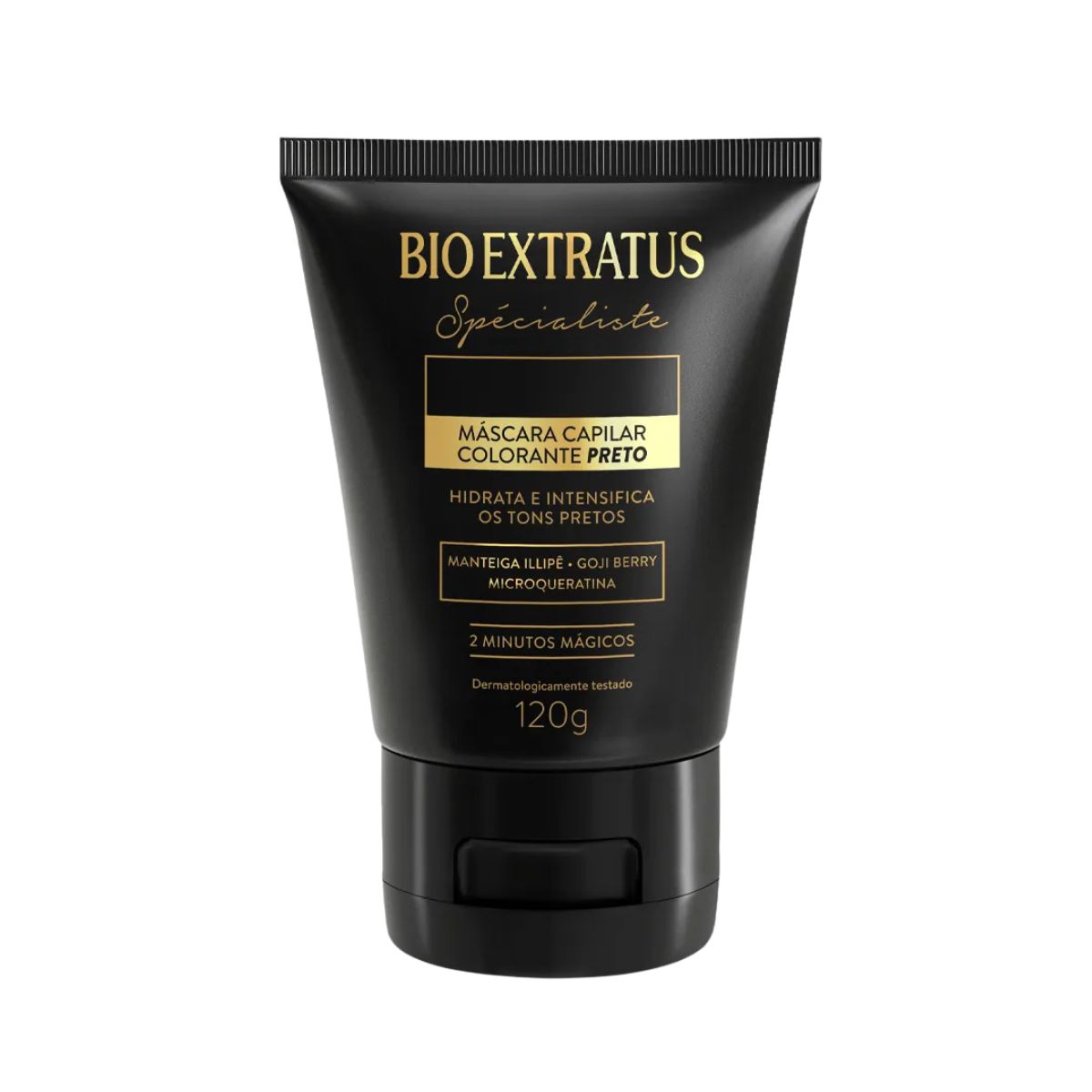 MÁSCARA SPÉCIALISTE COLORANTE PRETA BIO EXTRATUS 120G