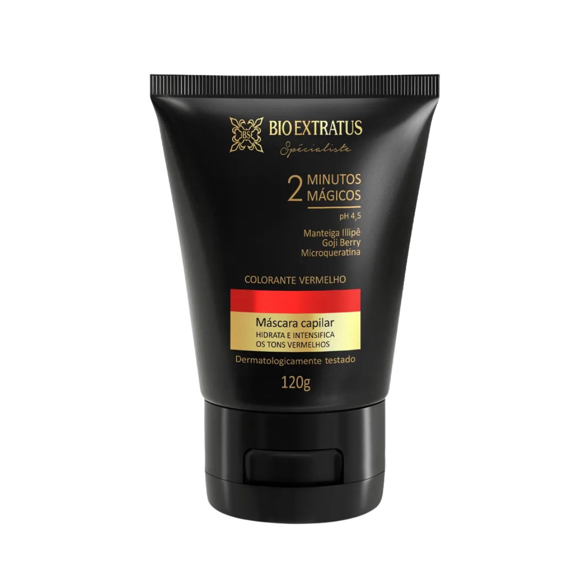 MÁSCARA SPÉCIALISTE COLORANTE VERMELHA BIO EXTRATUS 120G
