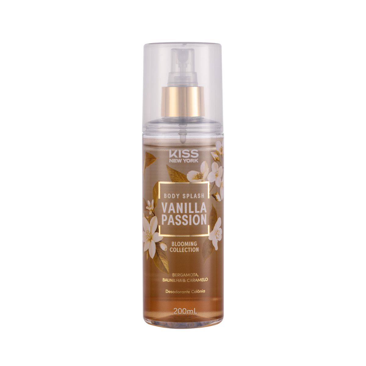 BODY SPLASH BLOOMING COLLECTION VANILLA PASSION KISS NEW YORK 200ML