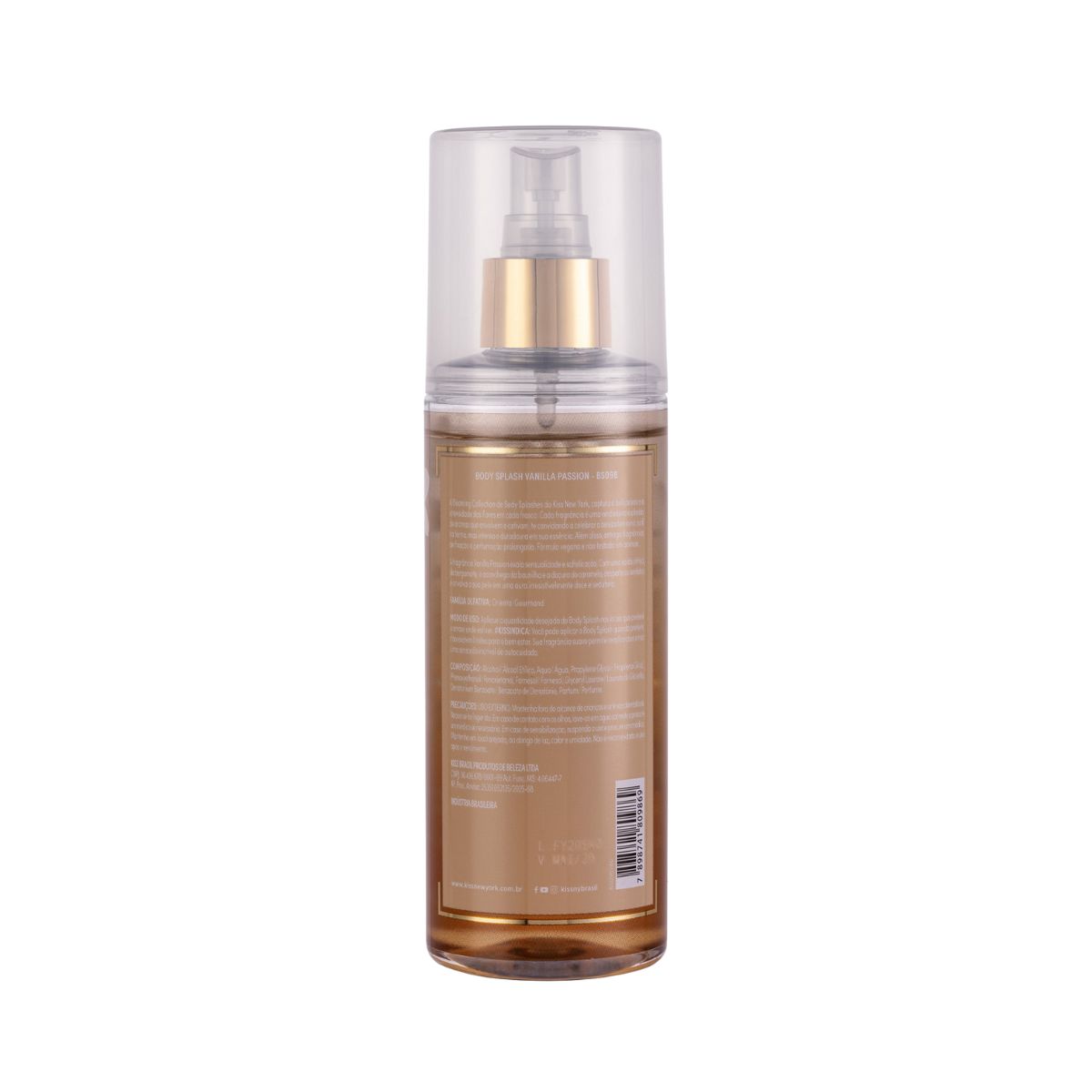 BODY SPLASH BLOOMING COLLECTION VANILLA PASSION KISS NEW YORK 200ML